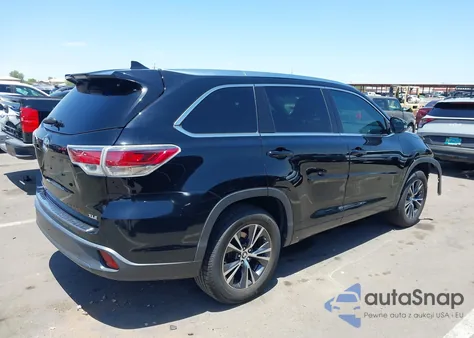 2016 Toyota Highlander Xle V6 из США, поврежденный, VIN 5TDKKRFH2GS141910